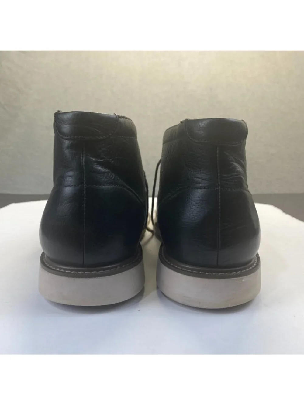 Cole Haan C20682 G15 Men's Chukka Boots Waterproof Black Leather Shoes Size 11M